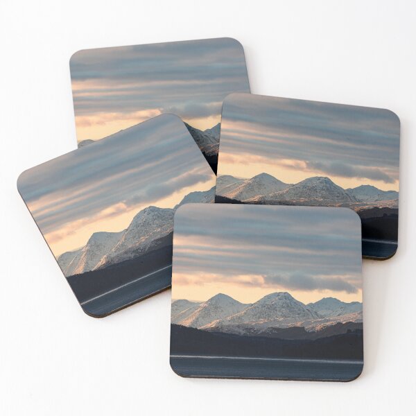 Item preview, 'Glencoe, Last Light, from Kinloch Rannoch', Glencoe, Lochaber, Scotland. designed and sold by mucklepawprint.