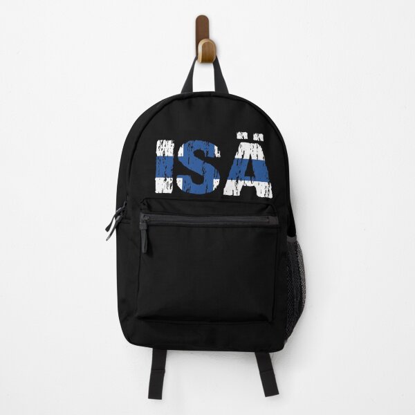 Item preview, Isa Father Finnish Dad Flag Distressed designed and sold by Nirvanibex.