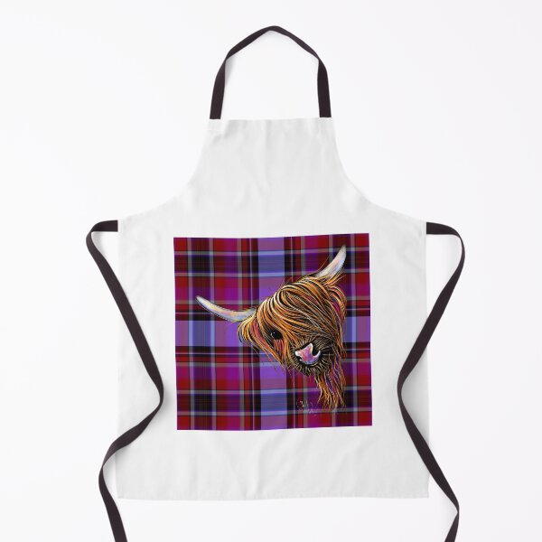 Item preview, SCoTTiSH HiGHLaND CoW ' TaRTaN NooDLeS P ' by SHiRLeY MacARTHuR designed and sold by Shirley MacArthur Art.