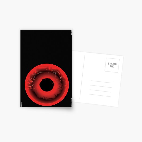 The Deep Red 2 Postcard