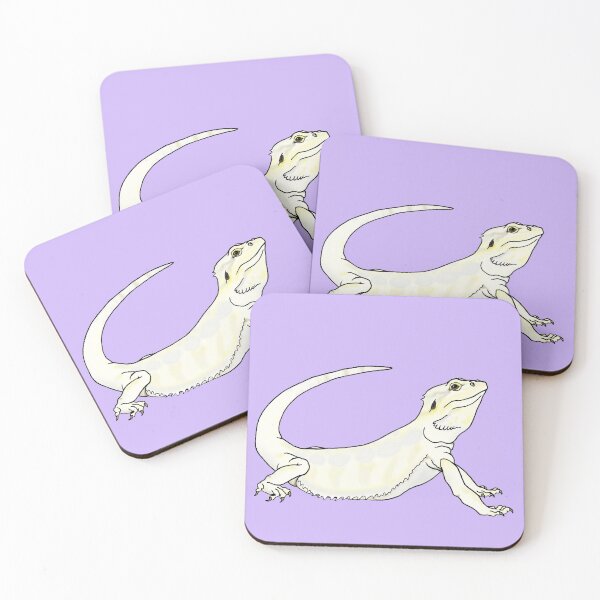 Item preview, Leucistic Bearded Dragon designed and sold by TinkerandBone.