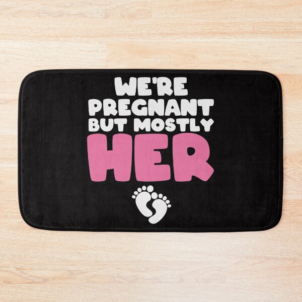 Item preview, We're Pregnanant But Mostly Her designed and sold by sasigifts.