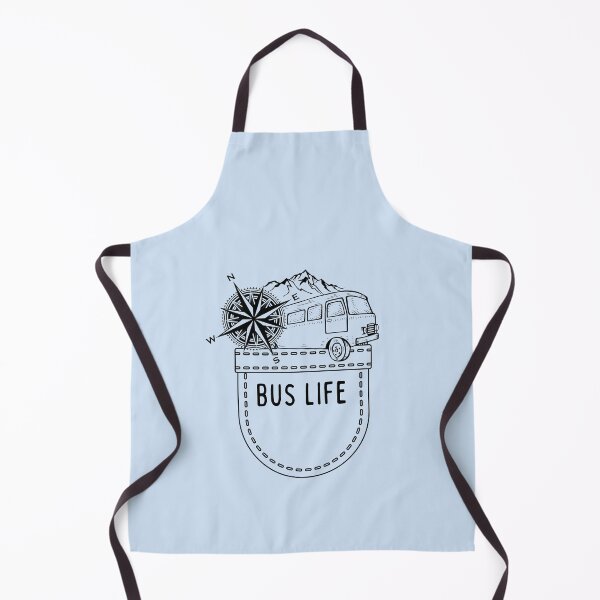 Item preview, BUS LIFE Pocket Design: Mountains & Windrose designed and sold by VanLoving.