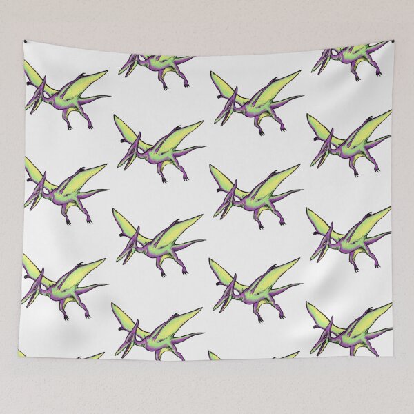 Item preview, Dino Pterodactyl happy flying dinosaur for kids and adults designed and sold by I-am-a-dino.