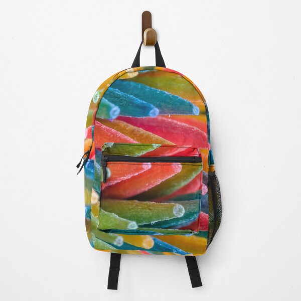 Item preview, Multicolored Rainbow Wooden Toothpicks Abstract Photograph designed and sold by patternsoup.