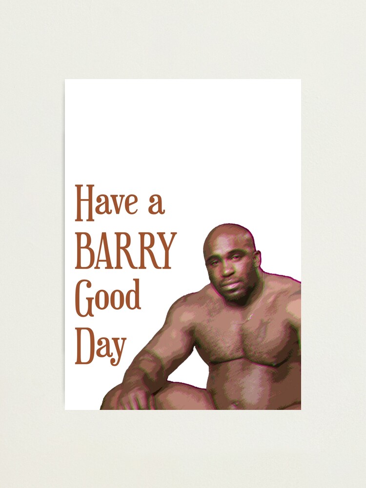 " Barry Wood meme " Photographic Print for Sale by Giovanni