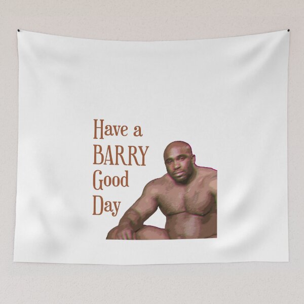 Item preview,  Barry Wood meme  designed and sold by Giovanni's  Brown Quotes.