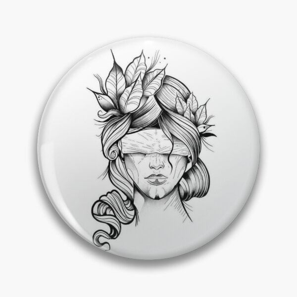 Item preview, Wild girl woman tattoos  designed and sold by Home-of-art.