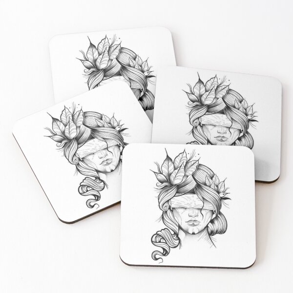 Item preview, Wild girl woman tattoos  designed and sold by Home-of-art.