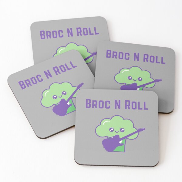 Item preview, Broc N Roll, Rock and Roll Pun designed and sold by GoodMoodFood.