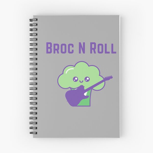 Item preview, Broc N Roll, Rock and Roll Pun designed and sold by GoodMoodFood.