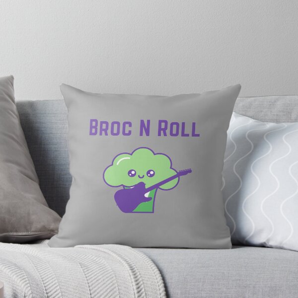 Item preview, Broc N Roll, Rock and Roll Pun designed and sold by GoodMoodFood.