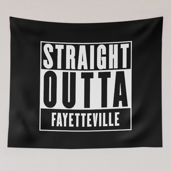 Artikelvorschau, Gerade Outta Fayetteville entworfen und verkauft von RandomStuffShop.