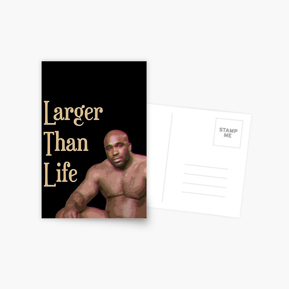 Barry Wood Meme Naked Black Guy Meme Postcard By Andrew Redbubble