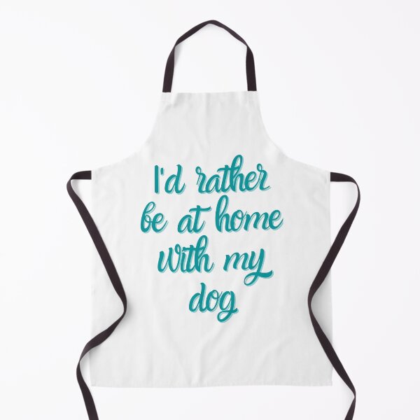 Item preview, I'd Rather Be At Home With My Dog designed and sold by Ghostfoxshop.
