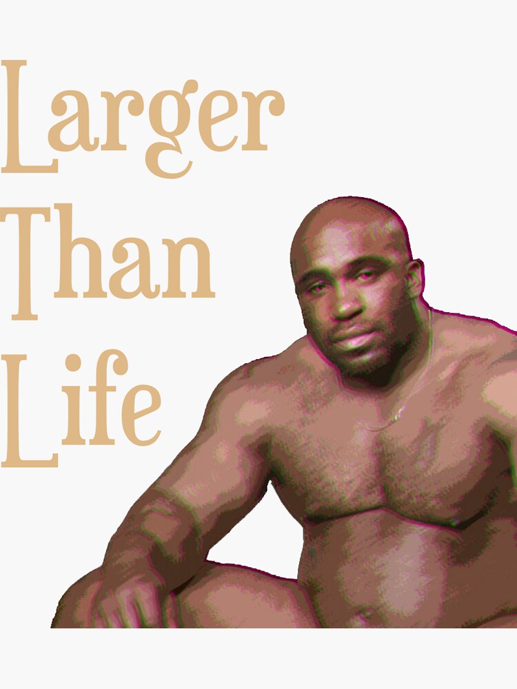 "Barry Wood meme naked black guy meme" Sticker for Sale by Giovanni's Brown Quotes Redbubble