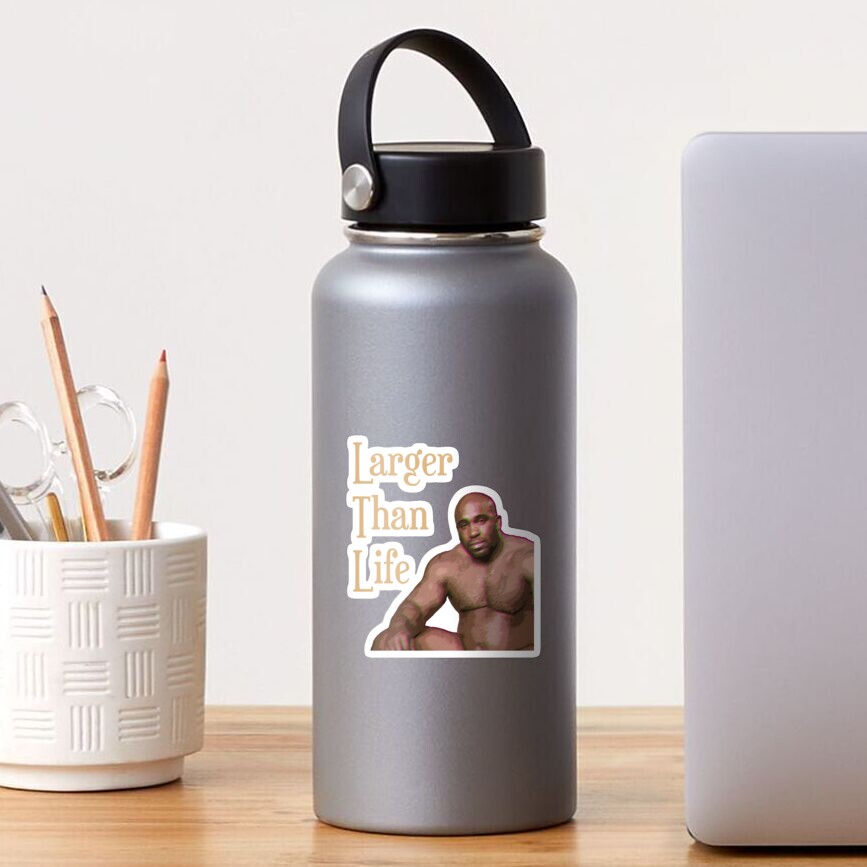 Barry Wood Meme Naked Black Guy Meme Sticker By Andrew Redbubble