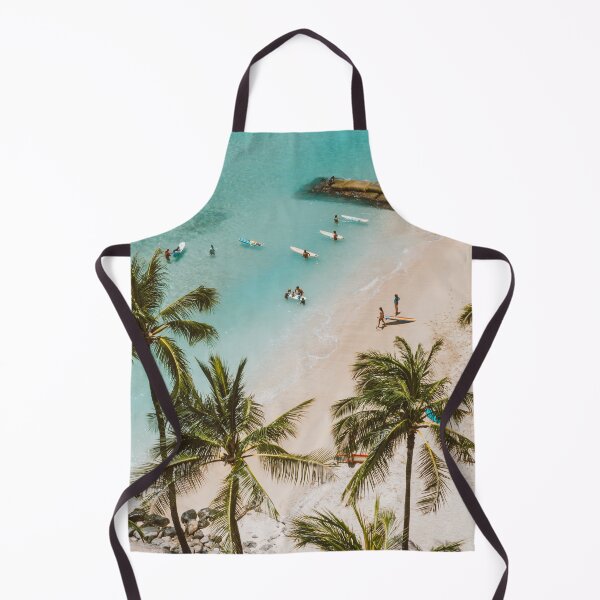 Item preview, PALM TREE, SAND, WHITE TURQUOISE WATER BEACH designed and sold by wildwhimsical.