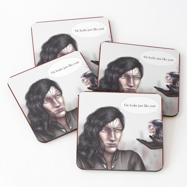 Item preview, Annoyed Malachiasz - Wicked Saints designed and sold by cynthiamonica.