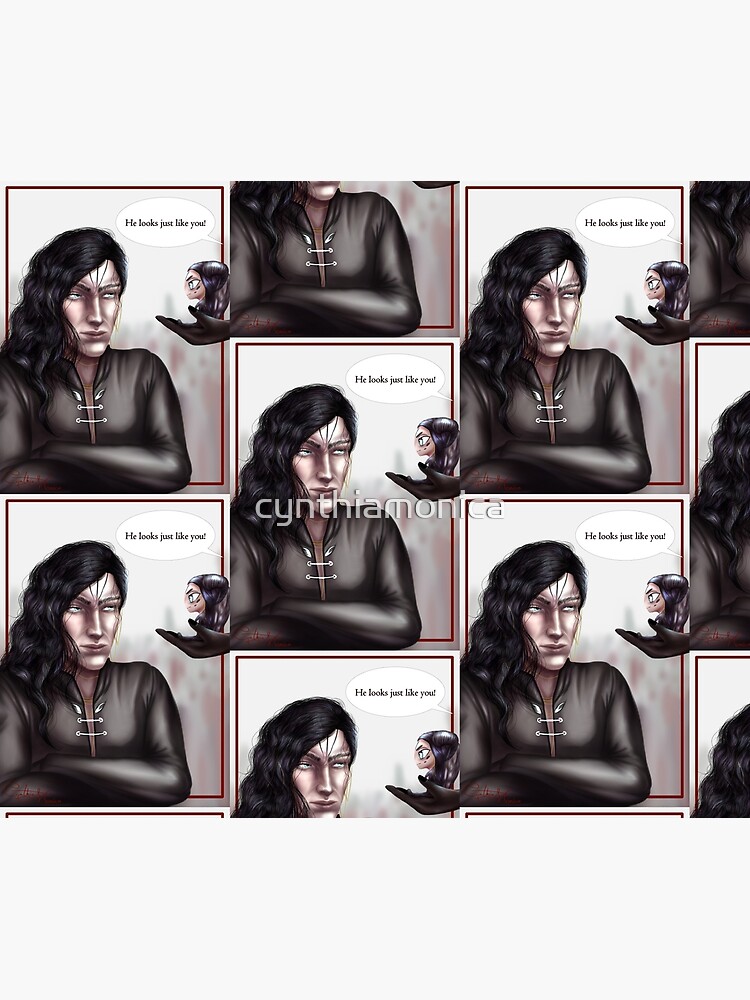 Annoyed Malachiasz - Wicked Saints by cynthiamonica