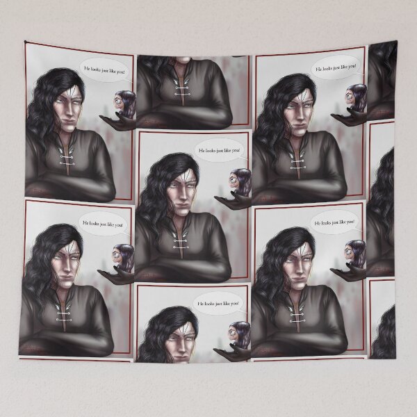 Item preview, Annoyed Malachiasz - Wicked Saints designed and sold by cynthiamonica.