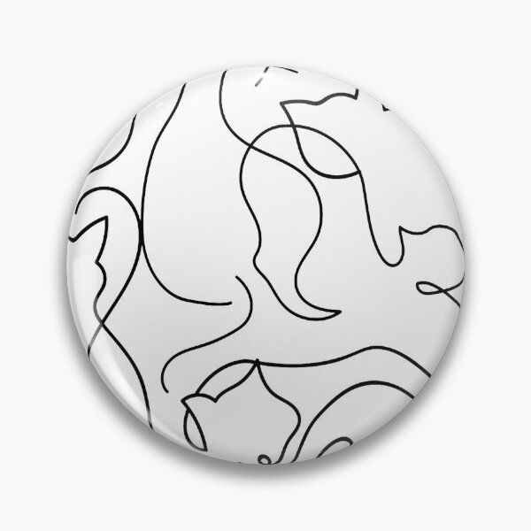 Item preview, Cat Abstract Line Art  designed and sold by Dollfacedesign.