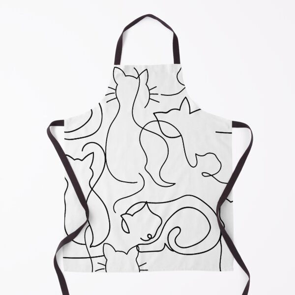 Item preview, Cat Abstract Line Art designed and sold by Dollfacedesign.