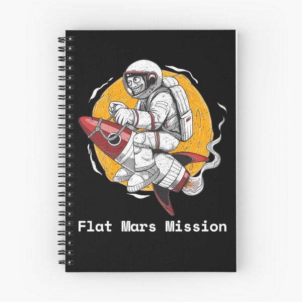 Item preview, Flat Mars Society Space Mission Astronaut Artwork designed and sold by IntegrityDesign.
