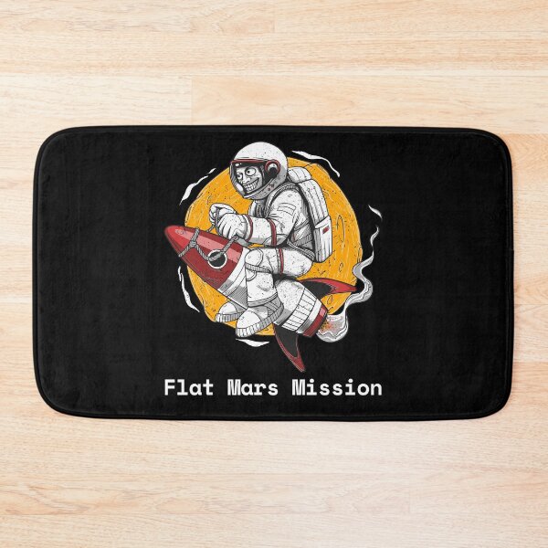 Item preview, Flat Mars Society Space Mission Astronaut Artwork designed and sold by IntegrityDesign.