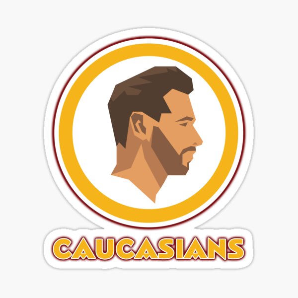 Washington Caucasians Redskins - Caucasians - Sticker