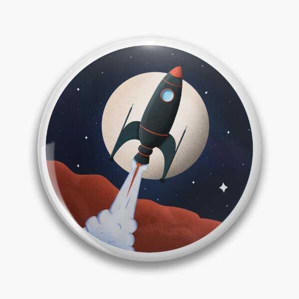 Item preview, Aesthetic Rocket Launch designed and sold by MoreLifeDesigns.