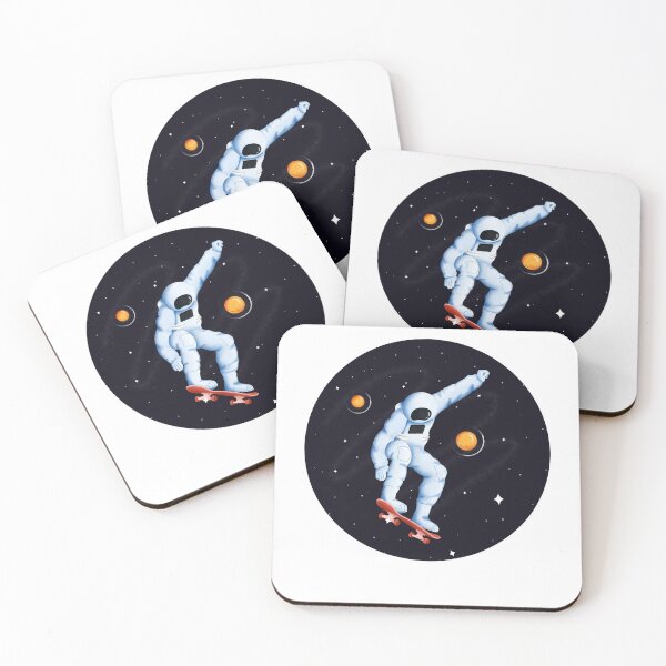 Item preview, Skater Astronaut  designed and sold by MoreLifeDesigns.