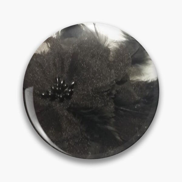 Item preview, Black flower and feathers REH Art designed and sold by MsRose123.