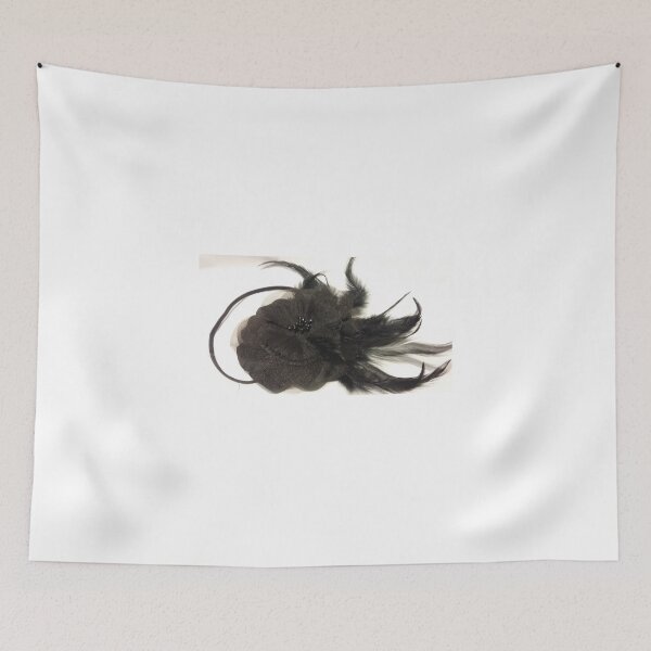 Item preview, Black flower and feathers REH Art designed and sold by MsRose123.