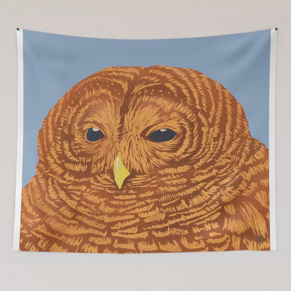 Item preview, Barred Owl | Brown  designed and sold by MadebyCRO.