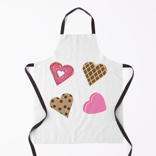 Item preview, heart shaped donut, heart shaped waffle, heart shaped cookie, heart shaped macaron designed and sold by kmario.