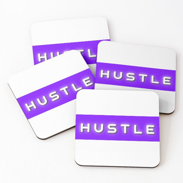 Item preview, Hustle Motivation Design (Purple) designed and sold by Voxarto.