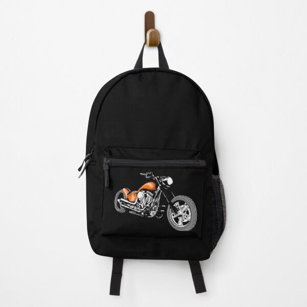 Item preview, HD Softail Motorcycle, Orange designed and sold by YourIllusion.