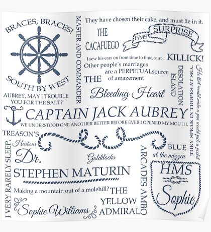 Jack Aubrey: Posters | Redbubble