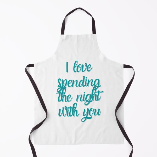 Item preview, Felicity Smoak "I love spending the night with you" quote designed and sold by Ghostfoxshop.