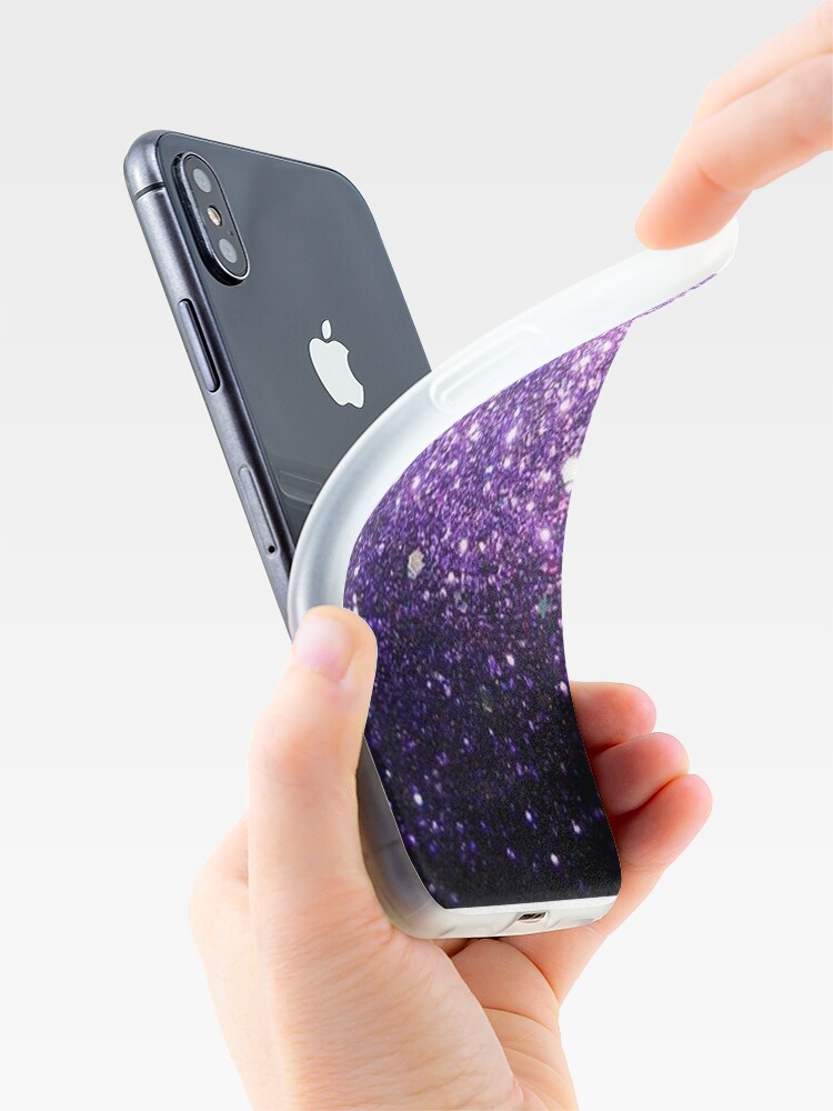 Purple Glitter Phone Case