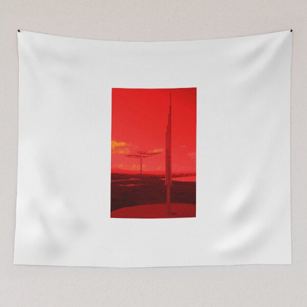 Item preview, San Mateo Park Sculptures with Red Filter designed and sold by Igor Pozdnyakov.