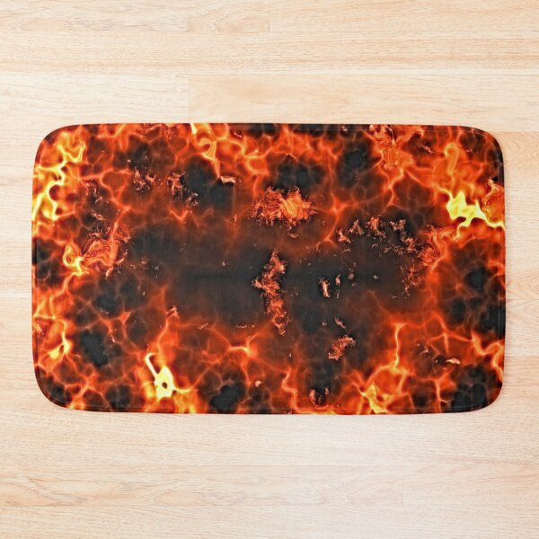 Artikelvorschau, Vulkan Lava Feuer Glut Vulkanausbruch Muster Design entworfen und verkauft von luvvvvvit.