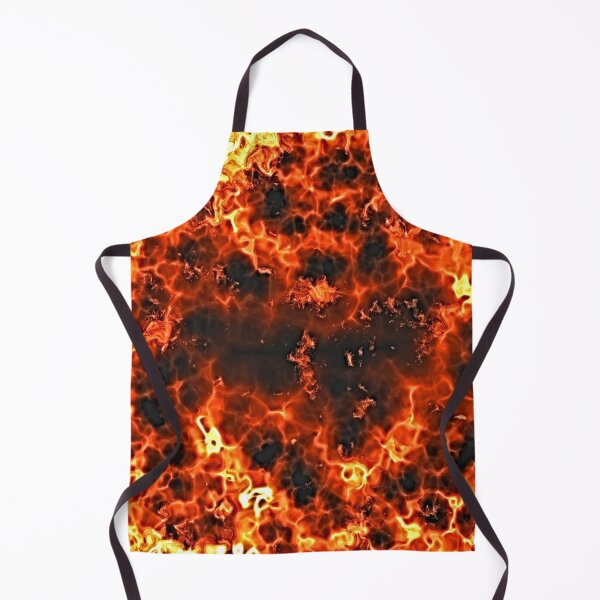 Artikelvorschau, Vulkan Lava Feuer Glut Vulkanausbruch Muster Design entworfen und verkauft von luvvvvvit.