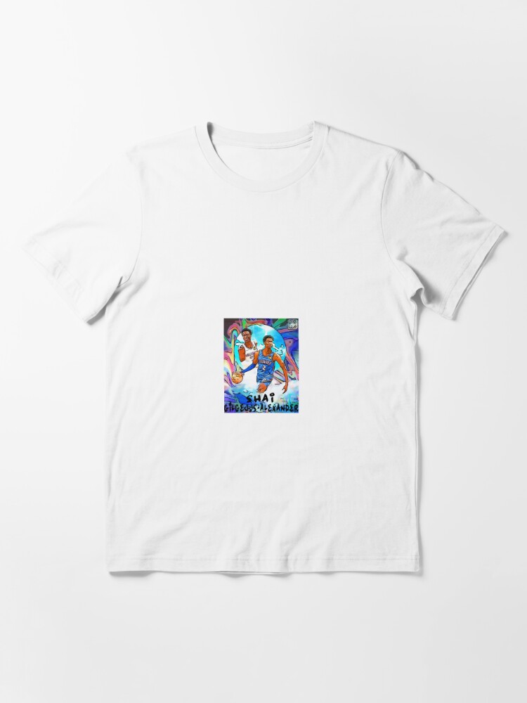 Shai Gilgeous-Alexander - NBA Cartoon Style Essential T-Shirt by repurteam