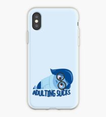 Erwachsene saugt iPhone-Hülle & Cover