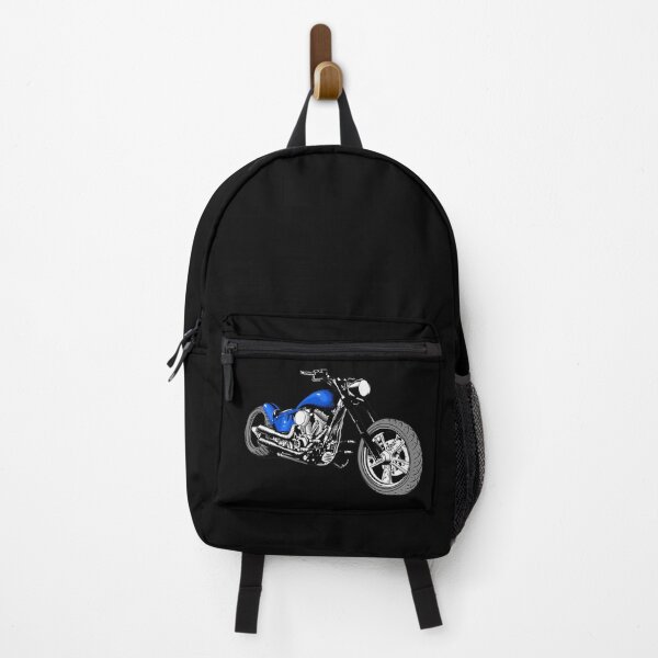 Item preview, HD Softail Motorcycle, Blue designed and sold by YourIllusion.
