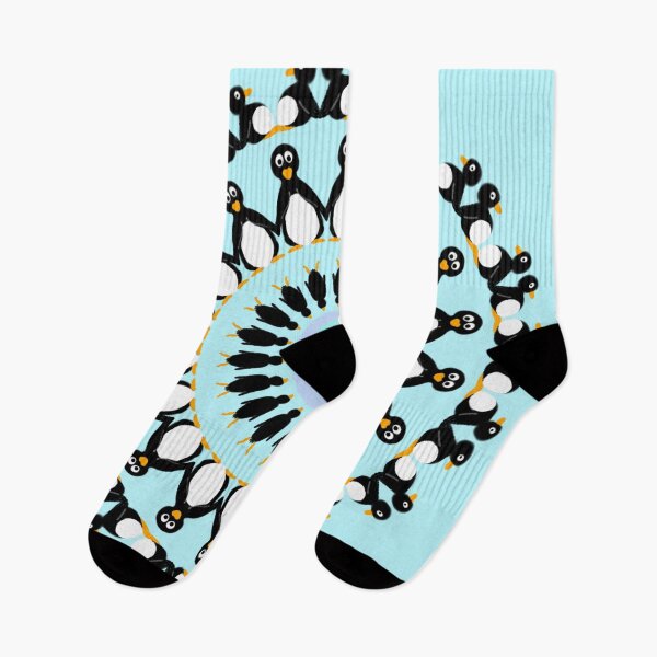 Item preview, Playful Penguins Mandala Design designed and sold by MandalaZoo.