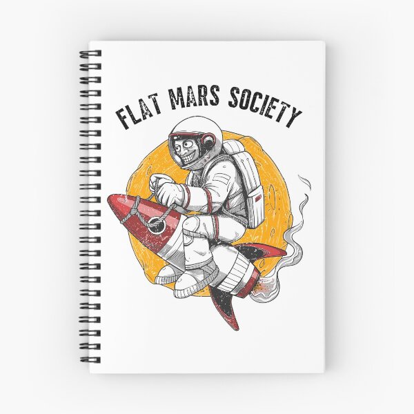 Item preview, Flat Mars Society Space Mission Astronaut Artwork designed and sold by IntegrityDesign.
