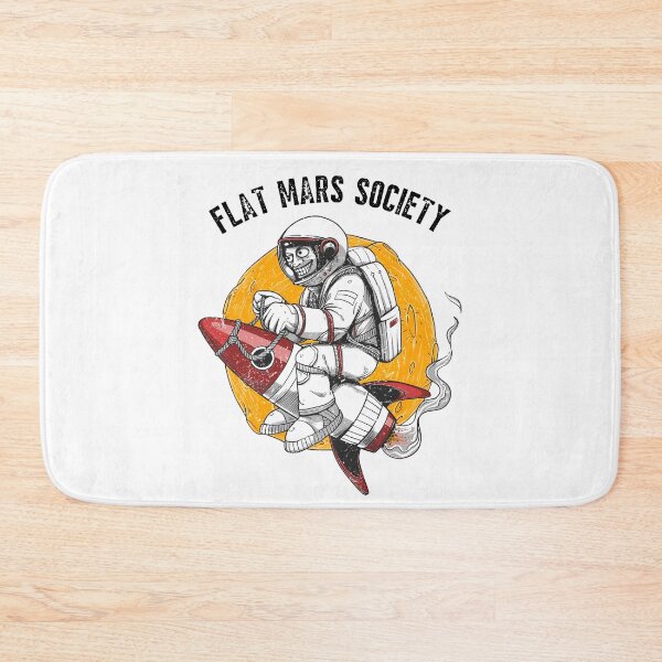 Item preview, Flat Mars Society Space Mission Astronaut Artwork designed and sold by IntegrityDesign.
